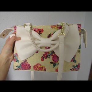 Betsey Johnson Floral Purse